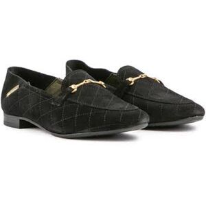 Barbour women's Esme Loafers Shoe's Comfort Size7 Black Suede Everyday Casual
